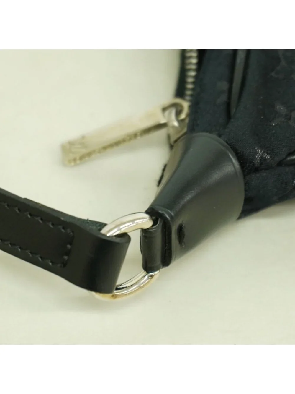 Louis Vuitton Pouch Monogram Satin Little Boulogne Noir
